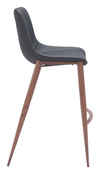 Magnus - Barstool With Black Legs (Set of 2) Zuo Modern