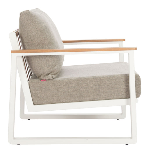 Welt - Outdoor Armchair - Taupe / White Zuo Modern