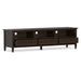 Warm Shaker - Low TV Media Stand - Brown Simpli-Home