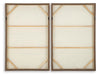 Stormish - Wall Art Set (Set of 2) - Beige / Brown Signature Design by Ashley®