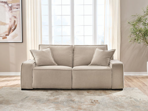Carceri - 2-Piece Power Reclining Sectional Loveseat - Cashmere Benchcraft®