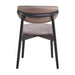 Lanae - Side Chair (Set of 2) - Coffee Polish Microfiber & Black ACME