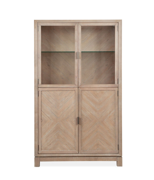 Ainsley - Display Cabinet - Cerused Khaki Magnussen Furniture