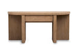 Hayden - Demilune Sofa Table - Golden Oat Magnussen Furniture