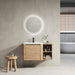 Wall Mounted Bathroom Vanity & Sink, Storage Shelves & Soft Close Door Home Essentials