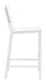 Kayu - Outdoor Barstool - White Zuo Modern
