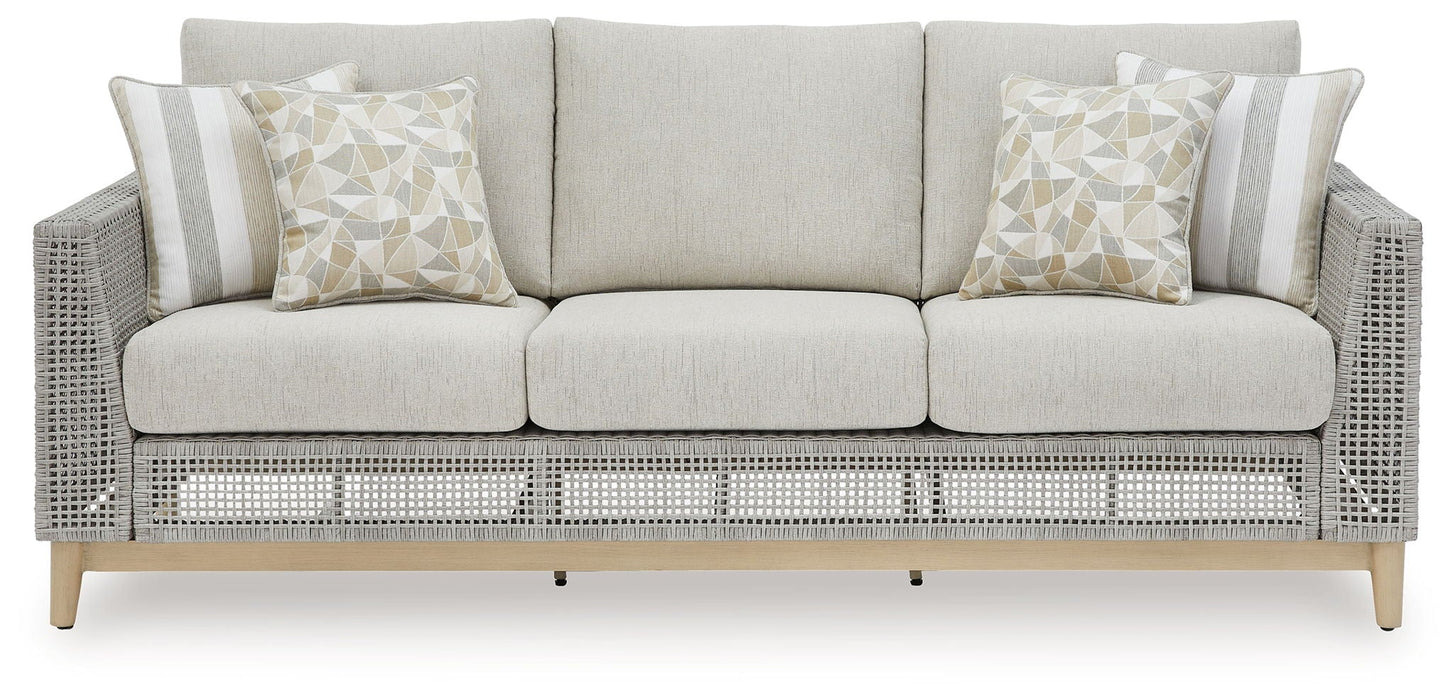 Seton Creek - 4 Pc. - Lounge Set - Gray Signature Design by Ashley®