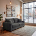 2 Seater Sofa, 2 Throw Pillows For Living Room Home Essentials