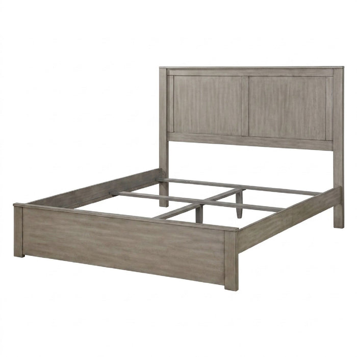 Bed With 2 Panel Headboard Home Essentials