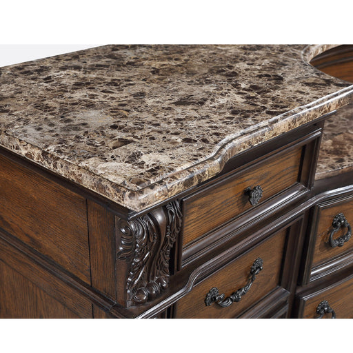 11 Drawer Dresser - Brown / Coffee Home Essentials