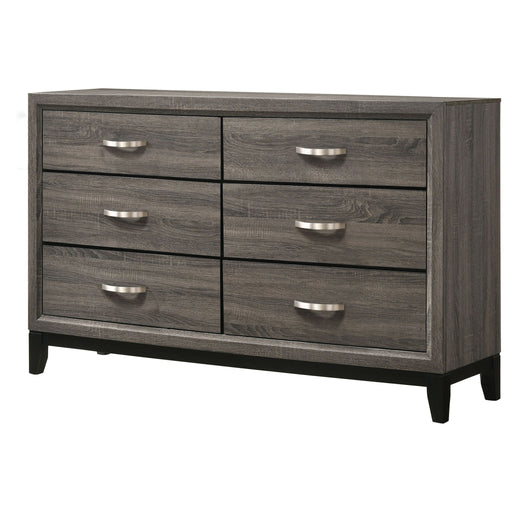 Cabrillo - 6 Drawer Dresser - Gray Furniture Max