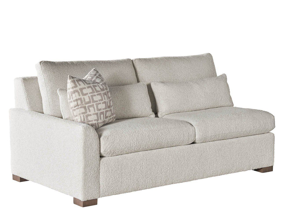 Modern U Choose / Luxe - Loveseat LAF, Special Order - White