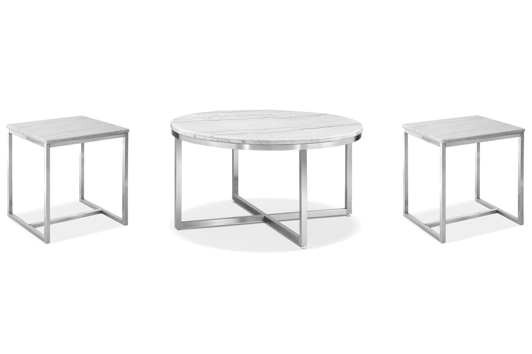 Esme - Round Cocktail Table Set Magnussen Furniture