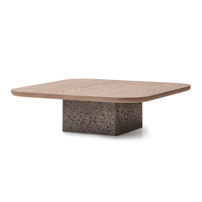 Bristol Point - Short Cocktail Table - Saddle Brown Michael Amini
