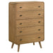 Winston - 5 Drawer Bedroom Chest - Wood Furniture Max