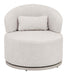 Sausalito - Swivel Chair - Beige Zuo Modern