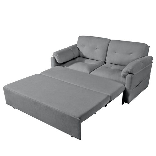 Convertible Pull Out Sofa Bed Queen Size, 3 In 1 With Side Storage Home Essentials