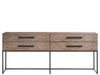 Dwell - Metal Base Console Universal Furniture