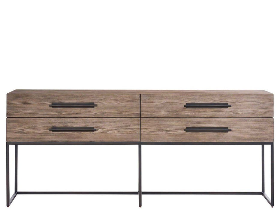 Dwell - Metal Base Console Universal Furniture