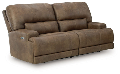 Beckley Place - 2 Pc. - Power Reclining Sofa And Loveseat - Earth Signature Design by Ashley®