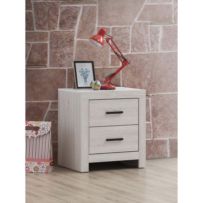 Brantford - 2 Drawer Nightstand Furniture Max