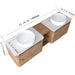 Wall Mounted Bathroom Vanity With Art Sink, 1 Storage Shelf, Soft Close Door Home Essentials