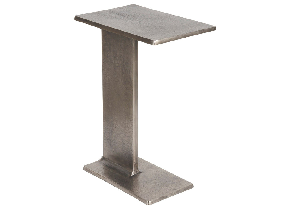 New Modern - Fox Table - Pearl Silver