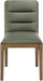 Ellis - Vegan Leather Upholstered Dining Chair (Set of 2) - Brown Base Meridian Furniture