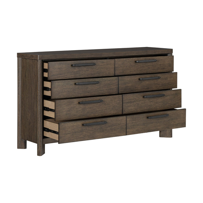 8 Drawer Dresser With Rustic Design Emerald Home
