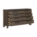 8 Drawer Dresser With Rustic Design Emerald Home