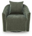 Leastow - Swivel Accent Chair - Loden Signature Design by Ashley®