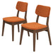 Carlos - Solid Back Side Chair (Set of 2) Ashcroft Furniture