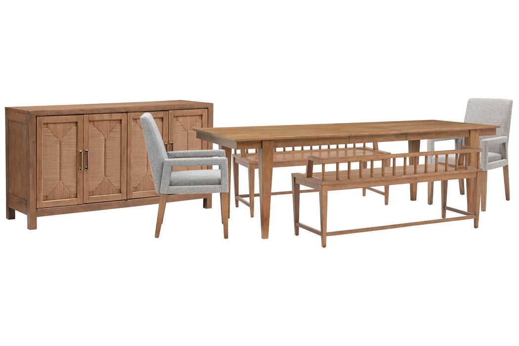 Lindon - Extendable Rectangular Dining Table Set Magnussen Furniture
