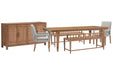 Lindon - Extendable Rectangular Dining Table Set Magnussen Furniture
