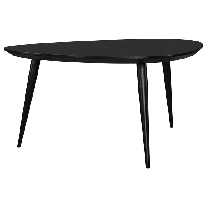 Xander - Triangular Table With Rounded Edges
