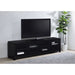 Arnaud - 4 Door TV Stand - Black Furniture Max