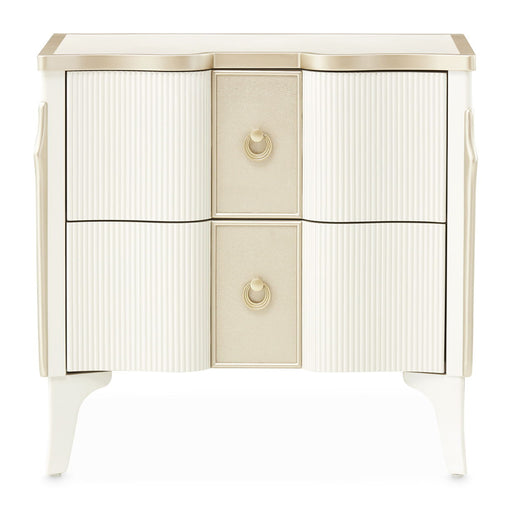 La Marisia - Nightstand - Creamy Pearl Michael Amini