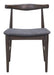 Tuzka - Dining Chair (Set of 2) - Gray / Espresso Zuo Modern
