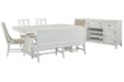 Heron Cove - Extendable Trestle Dining Table Set Magnussen Furniture