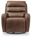 Motion-Max - Swivel Glider Power Recliner - Saddle Signature Design by Ashley®