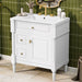 Modern Bathroom Vanity With Sink, Freestanding Cabinet With Flip Drawer & Adjustable Shelf Hearth and Haven