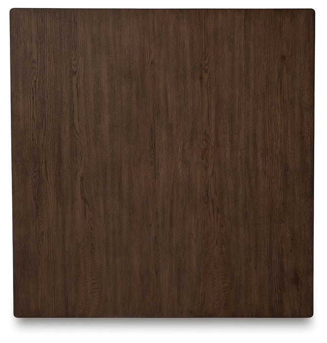 Hannodream - Square Cocktail Table - Warm Brown Signature Design by Ashley®