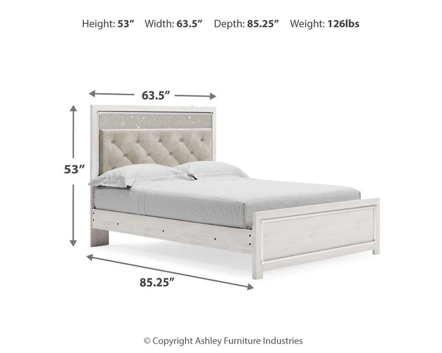 Altyra - Upholstered Panel Bed Signature Design by Ashley®