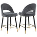 Open Back Counter Height Stools (Set of 2) Furniture Max