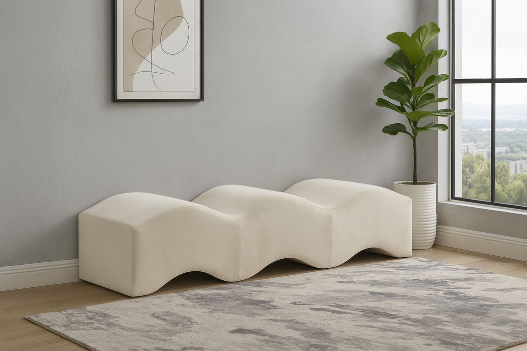 Wave - Bench Meridian Furniture