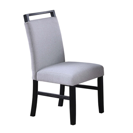 Dining Chairs With Handle Upper Backrest (Set of 2) - Charcoal Home Essentials
