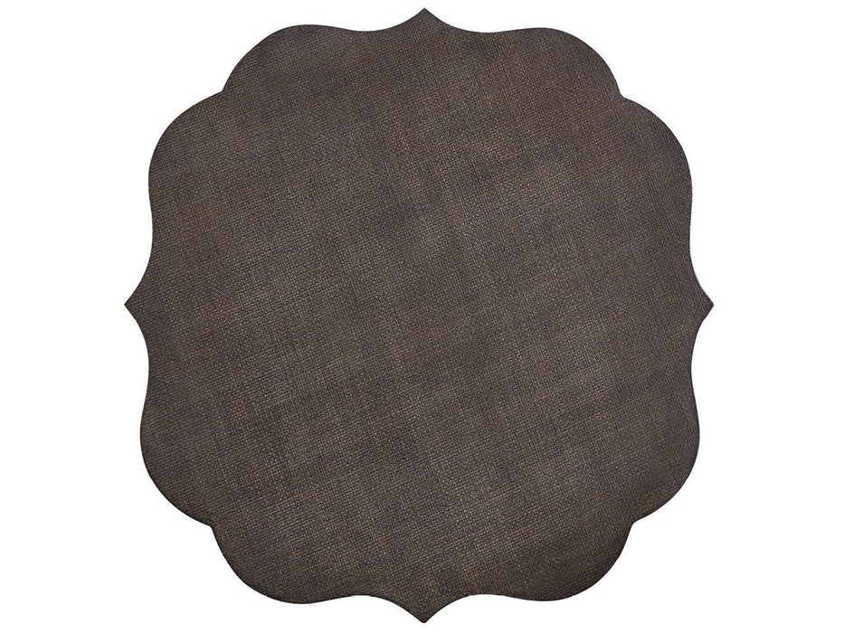 Fenwick - Embossed End Table - Dark Brown Universal Furniture