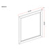 Prime - Mirror - Brown Black Global Furniture USA