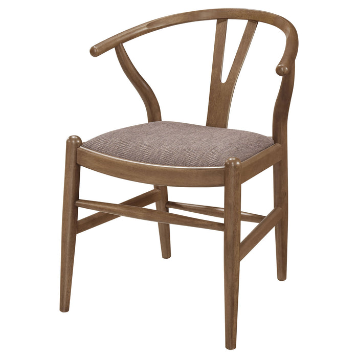 Guinea - Dining Side Chair (Set of 2) - Walnut Furniture Max