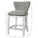 Upholstered Swivel Stool With Back Home Essentials